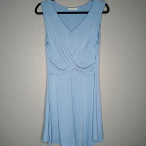 entro Light Blue Sleeveless Dress